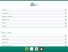 Tablet Screenshot of landhotel-fetzer.de